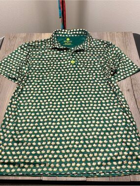 Pins & Aces Limited Edition 2022 Augusta Performance Stretch Polo Pimento XL